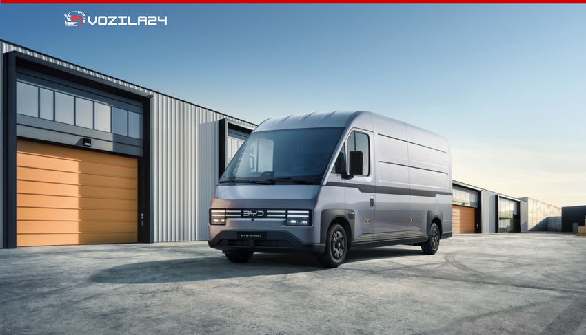 BYD E-VALI: električni dostavnik z do 1.450 kg nosilnosti prihaja nad evropsko konkurenco