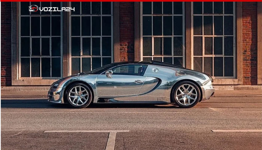 Fernando Alonso kupil enega najbolj posebnih Bugattijev: Veyron z zrcalno aluminijasto karoserijo