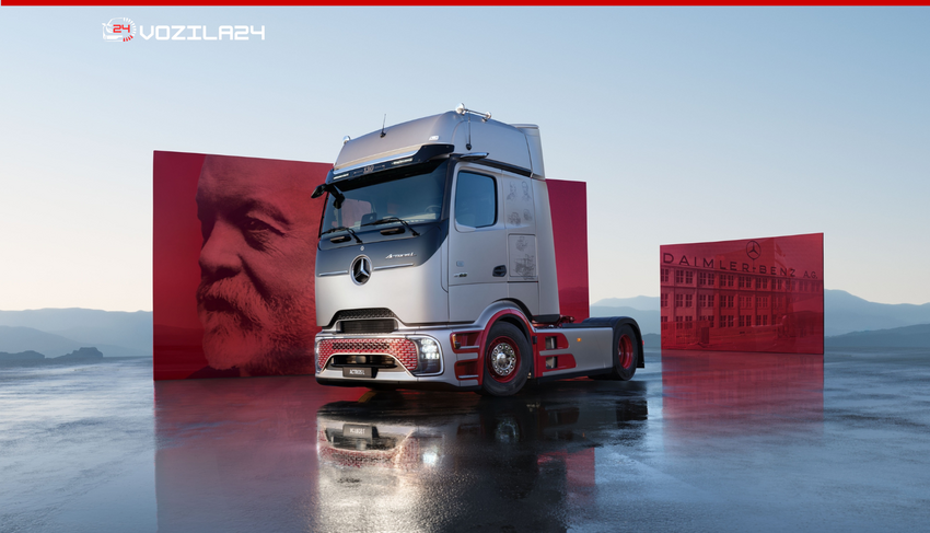 Mercedes-Benz Actros L praznuje 130 let tovornjakov: posebna izdaja v samo 400 primerkih