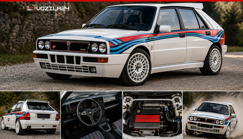 Lancia delta hf integrale: reli ikona, ki je šest let zapored osvajala svetovno prvenstvo