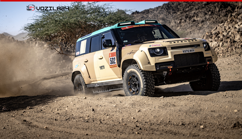 Defender dakar v8: cestna različica zmagovalca relija Dakar prihaja s 635 KM